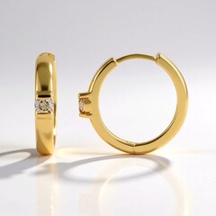Orecchini in argento con Diamante Cioccolato I2