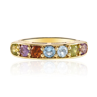 Anillo en plata con Peridoto