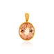Pendentif en or et Morganite (CUSTODANA)