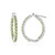 Pendientes en plata con Peridoto
