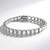 Bracciale in argento con Topazio Bianco