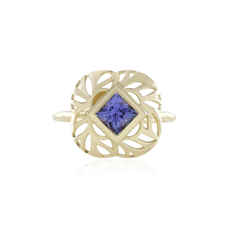 Anello in oro con Tanzanite AAA (Ornaments by de Melo)
