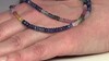 Collar en plata con Zafiro