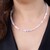 Beryll-Silberhalskette (Riya)
