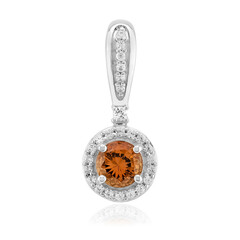 Pendentif en argent et Topaze Tepetate
