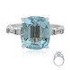 AAA-Brasilianischer Aquamarin-Goldring (AMAYANI)