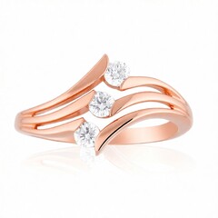 Bague en or et Diamant SI1 (G) (Annette)