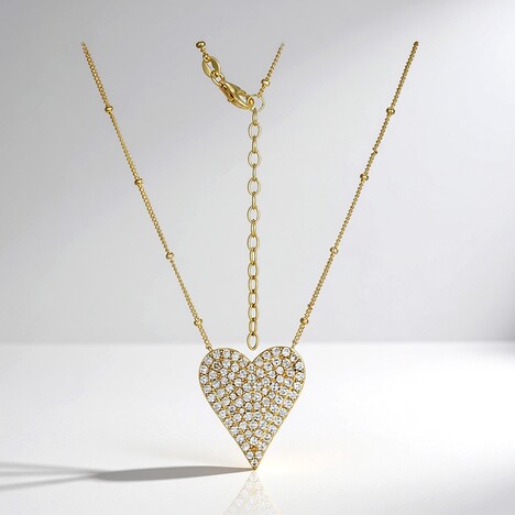 Collana in argento con Zircone (Adela Silber)