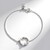 Bracciale in argento con Perla d'Acqua Dolce Bianca