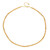 Collier en argent et Tourmaline jaune
