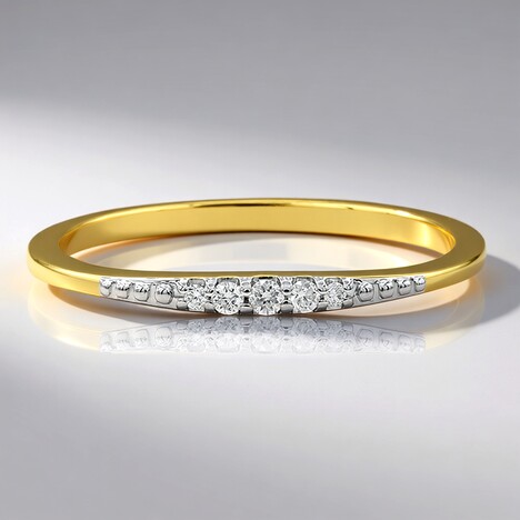 Anello in oro con Diamante SI2 (G) (Annette)