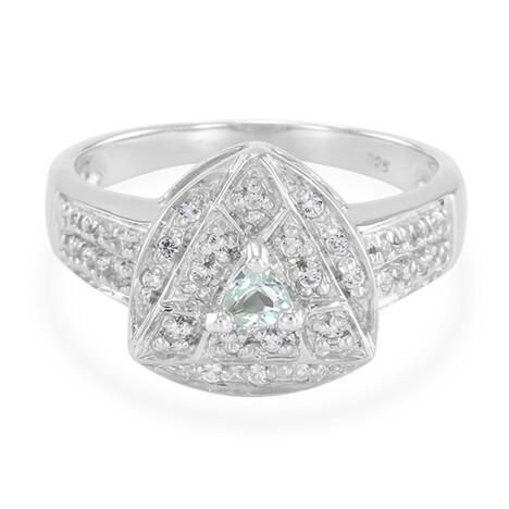 Anello in argento con Ambligonite