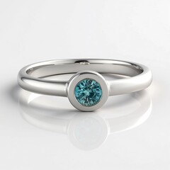 Anello in argento con Zircone Ratanakiri