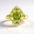 Anello in argento con Vesuvianite