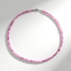 Collana in argento con Kunzite