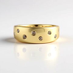 Anello in argento con Diamante Champagne I2 (de Melo Essence)