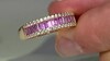 Gouden ring met Ceylon roze saffieren