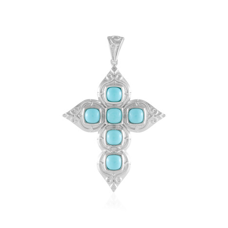 Pendentif en argent et Turquoise Sleeping Beauty (Faszination Türkis)