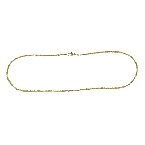 Fancy-Diamant-Goldhalskette (CUSTODANA)