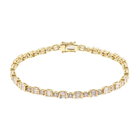 Brazalete en oro con Diamante SI1 (H) (CIRARI)