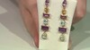 Pendientes en plata con Amatista