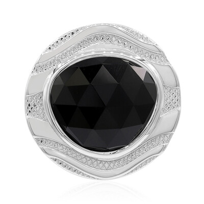 Ciondolo in argento con Onice Nero (MONOSONO COLLECTION)