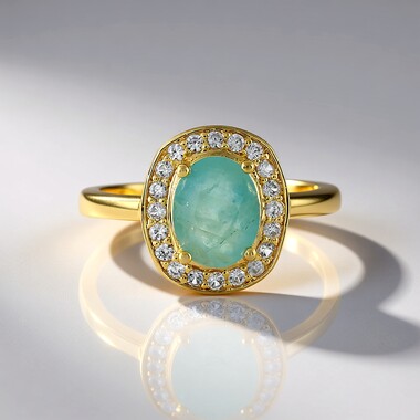 Bague en argent et Grandidierite