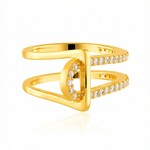 Zirkon-Silberring (de Melo Essence)