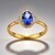Anello in oro con Tanzanite AAA