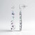 Orecchini in argento con Topazio Bianco (Dallas Prince Designs)
