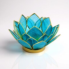 Accessorio in ottone con Conchiglia Capiz