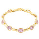 Bracelet en or et Kunzite du Brésil (CUSTODANA)
