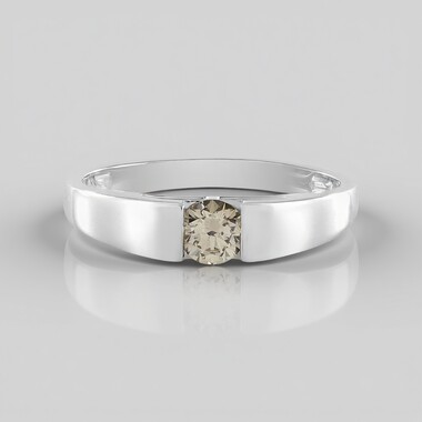 VS2 Schokoladen-Brillant-Goldring