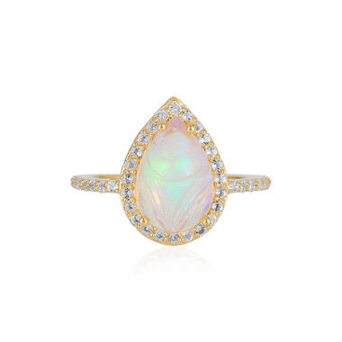 Welo-Opal-Silberring