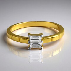 Anello in oro con Diamante SI1 (G)