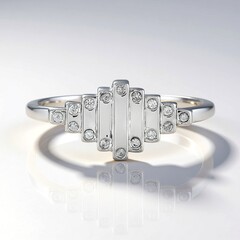 Anello in argento con Zircone