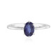 Anello in argento con Zaffiro Blu del Madagascar