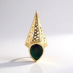 Ciondolo in oro con Opale Mezezo (Ornaments by de Melo)