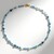Collier en argent et Aigue-marine du Brésil