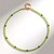 Collana in argento con Peridoto