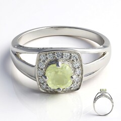 Anello in argento con Ortoclasio