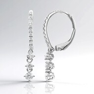 Boucles d'oreilles en or et Diamant I1 (H) (CIRARI)