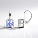 Orecchini in argento con Quarzo Blue Moon