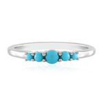 Sleeping Beauty Turquoise Silver Ring (Faszination Türkis)
