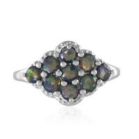 Bague en argent et Opale Mezezo