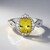 Anello in argento con Apatite Dorata