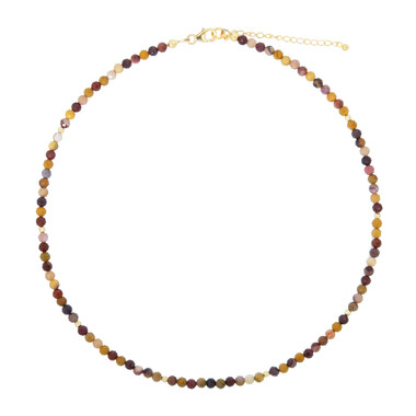 Collar en plata con Mokaita
