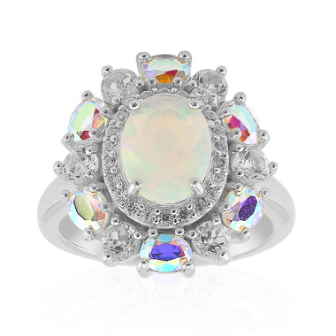 Welo-Opal-Silberring