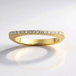 Anello in oro con Diamante I1 (H) (de Melo Gold)