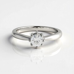 Anello in argento con Zircone